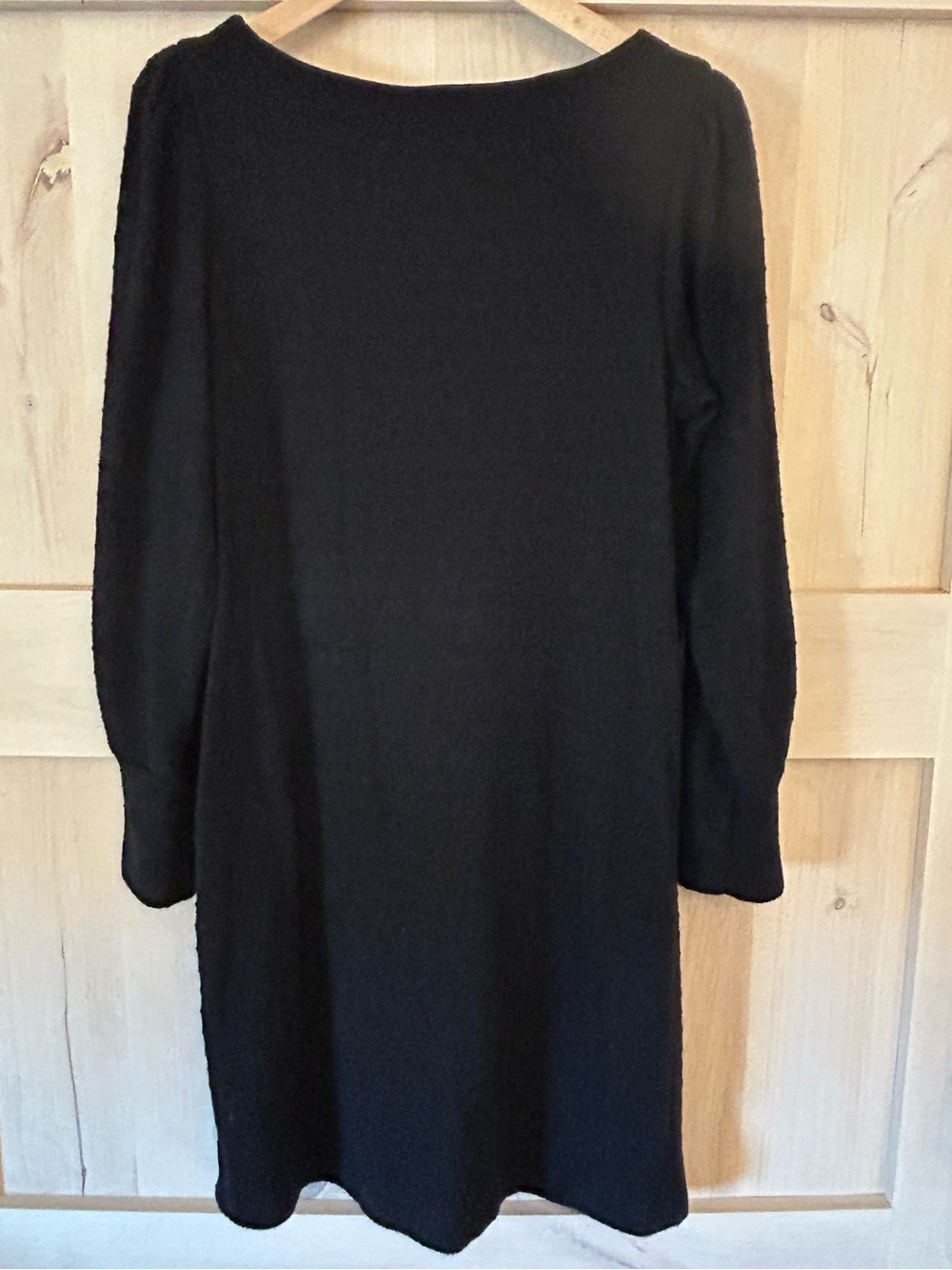 Julia Jordan classic Black knee length semi formal Dress with slip - Size 12 EUC